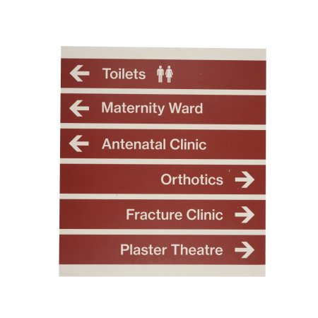 Red Signs  Toilet 